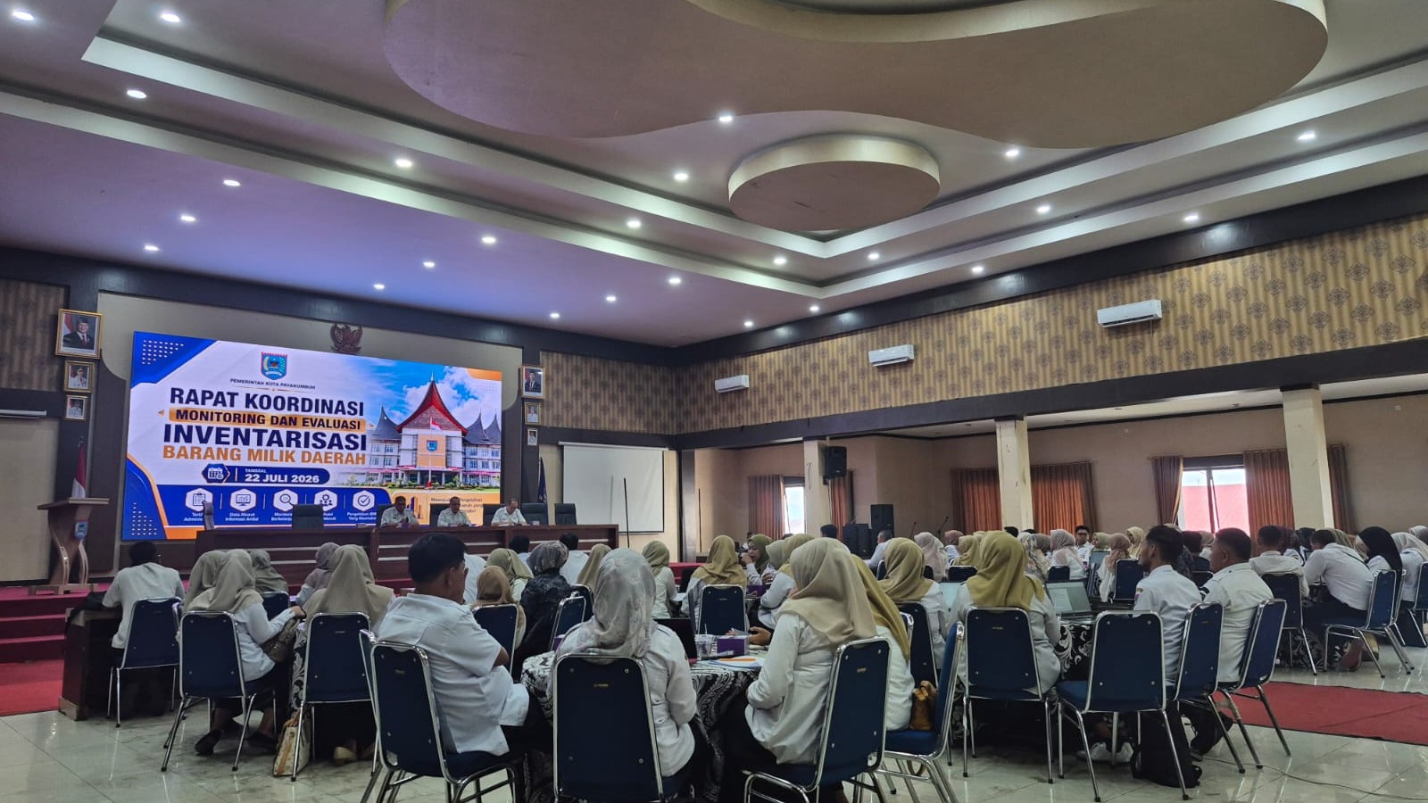 Badan Keuangan Daerah Kota Payakumbuh Melaksanakan Rapat Monitoring dan Evaluasi Inventarisasi Barang Milik Daerah (BMD)