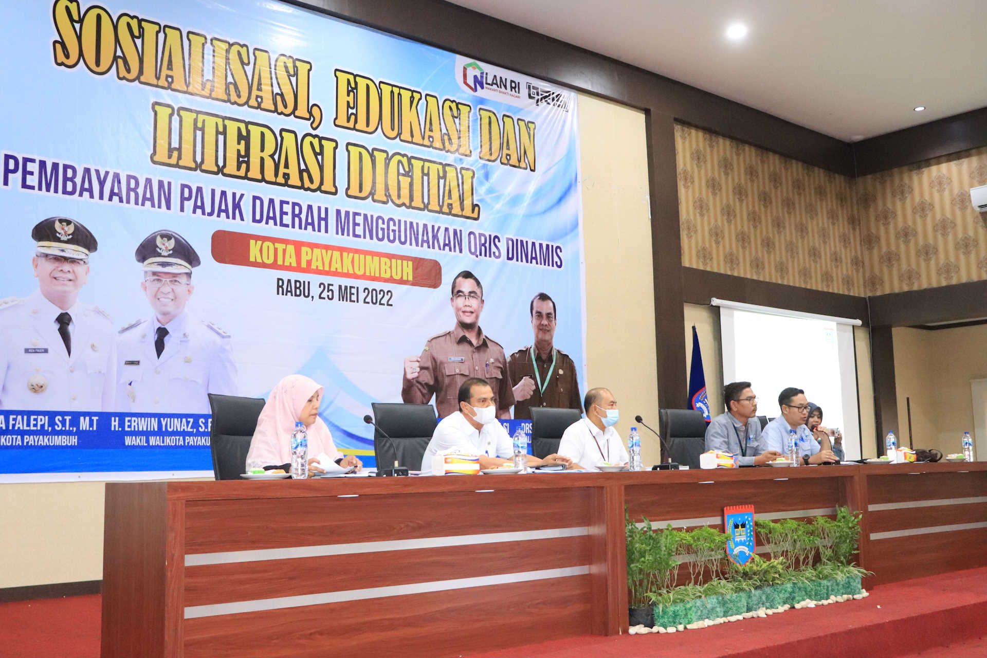 BKD Melakukan Sosialisasi, Edukasi dan Literasi Digital Pembayaran Pajak Daerah Dengan QRIS Dinamis