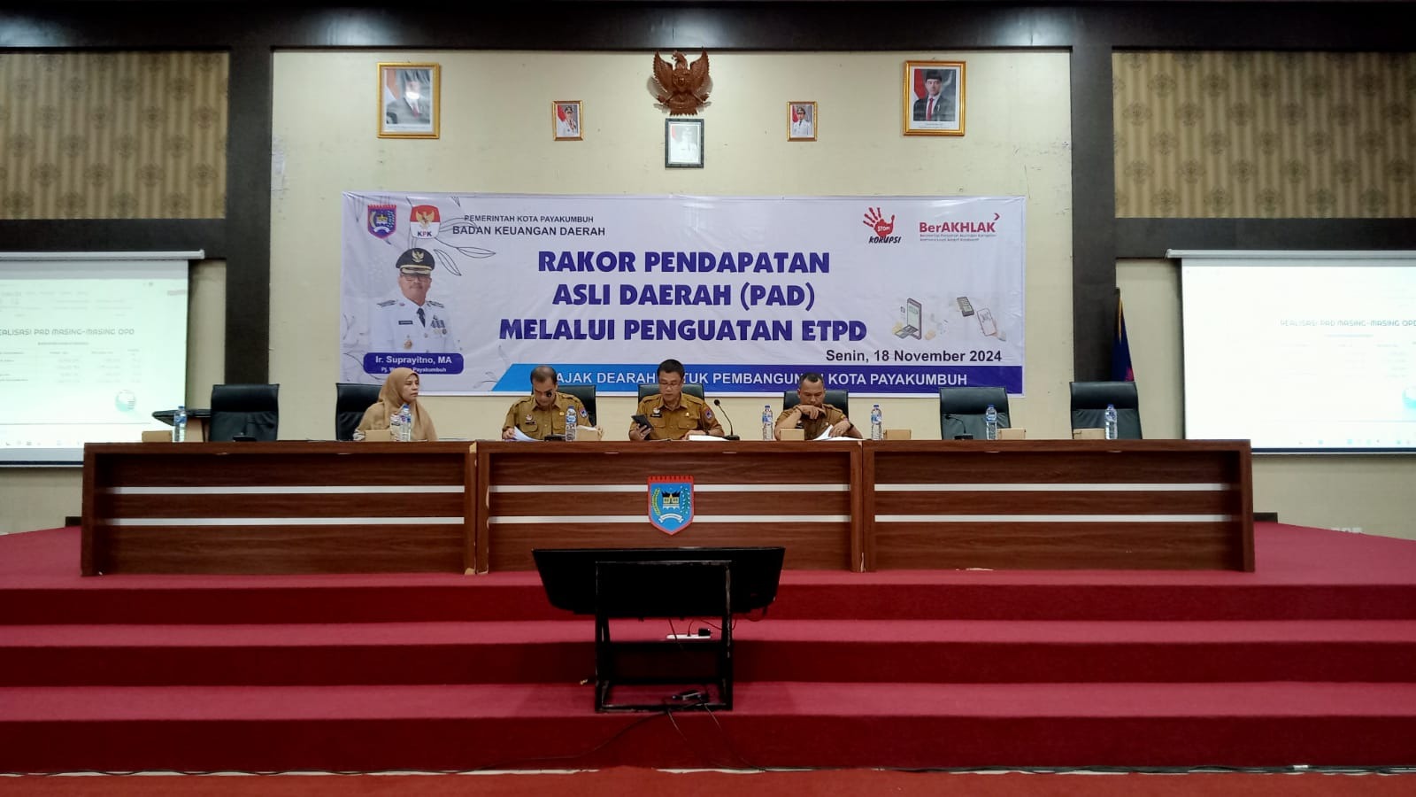 BKD Menyelenggarakan Rakor PAD Melalui Penguatan ETPD