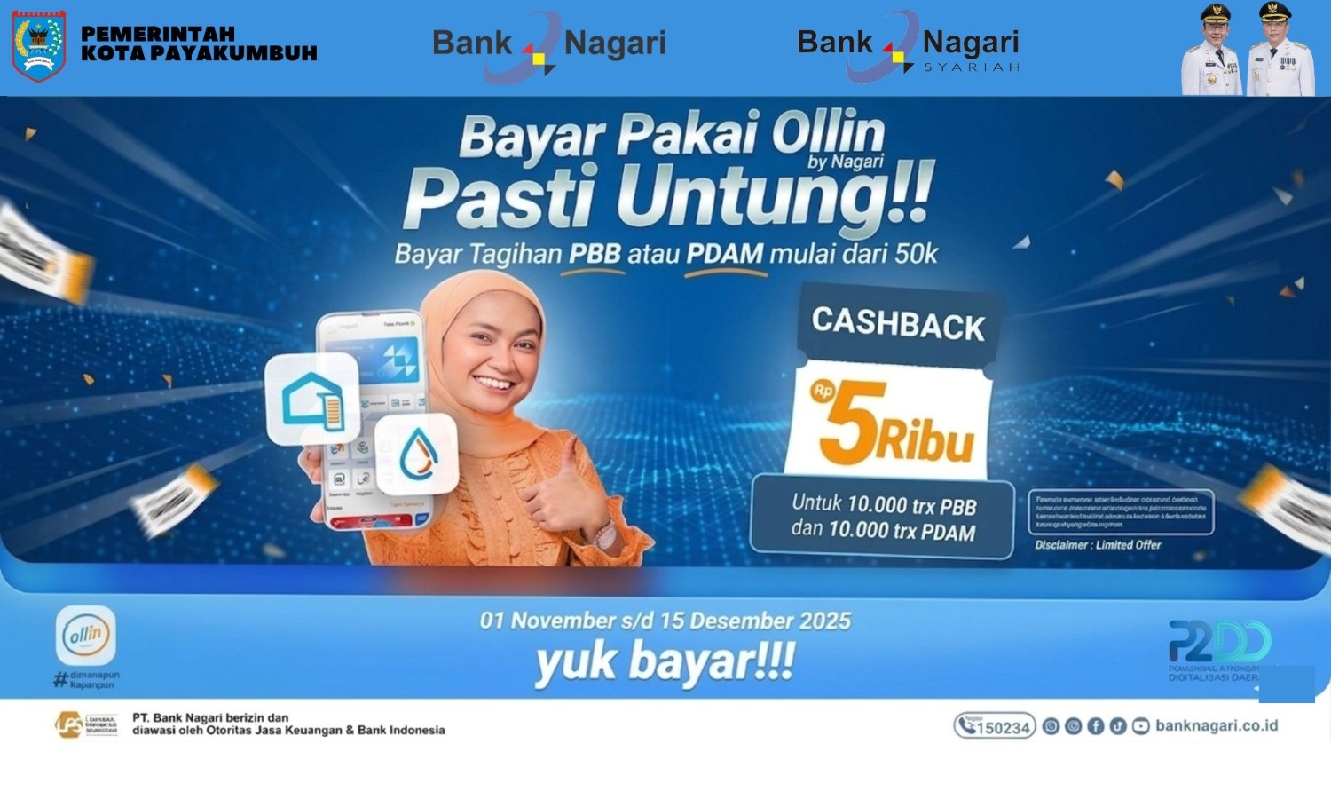 Poster Promo Ollin cashback 5k